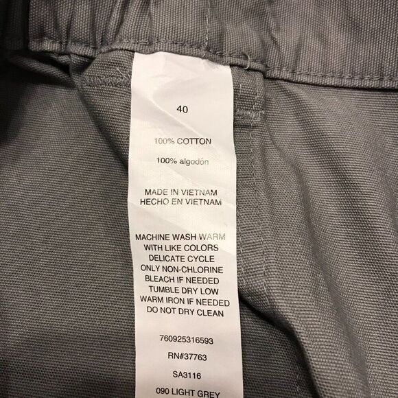 Savane gray cargo‎ shorts size 40 - Picture 3 of 4